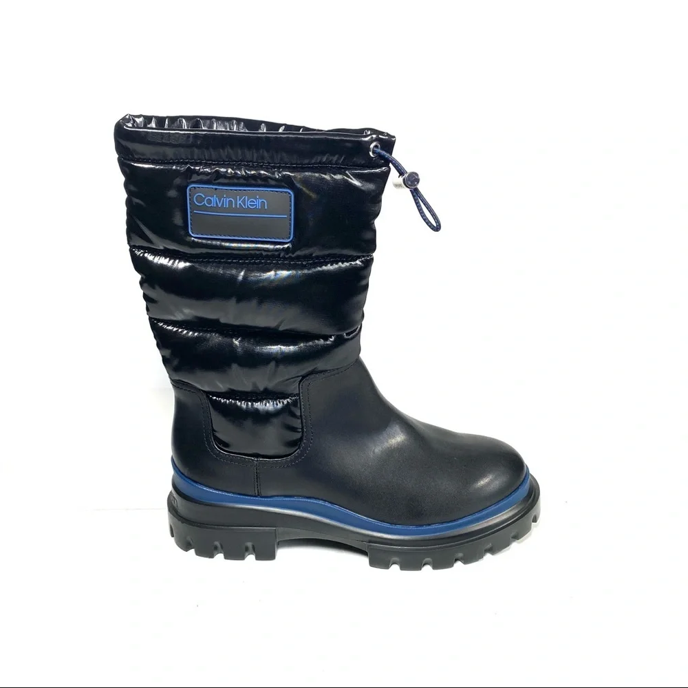 Calvin Klein Womens Laeton Winter Boots Size 6.5‎
